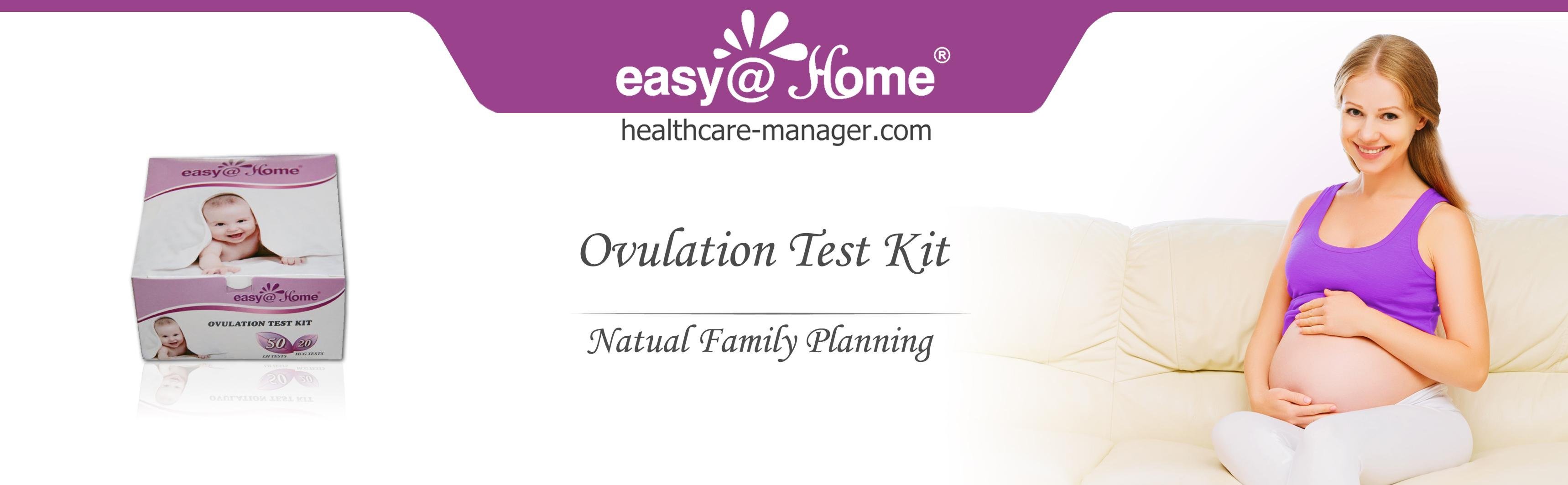 EasyHome 50 (LH) Ovulation Tests and 20 (HCG) Pregnancy Test Strips