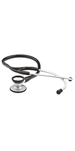 stethoscope adc adscope cardiology american diagnostic acoutstic adjustable frequency headset eartip
