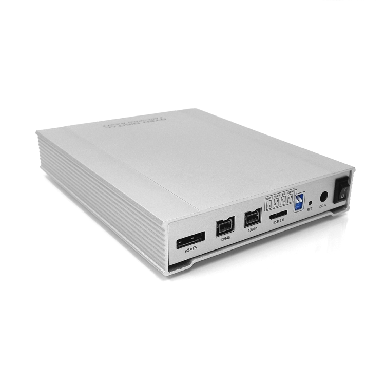 MiniPro RAID V2 FireWire 800, USB 3.0, eSATA 2Bay Hard Drive/SSD Enclosure Amazon.ca