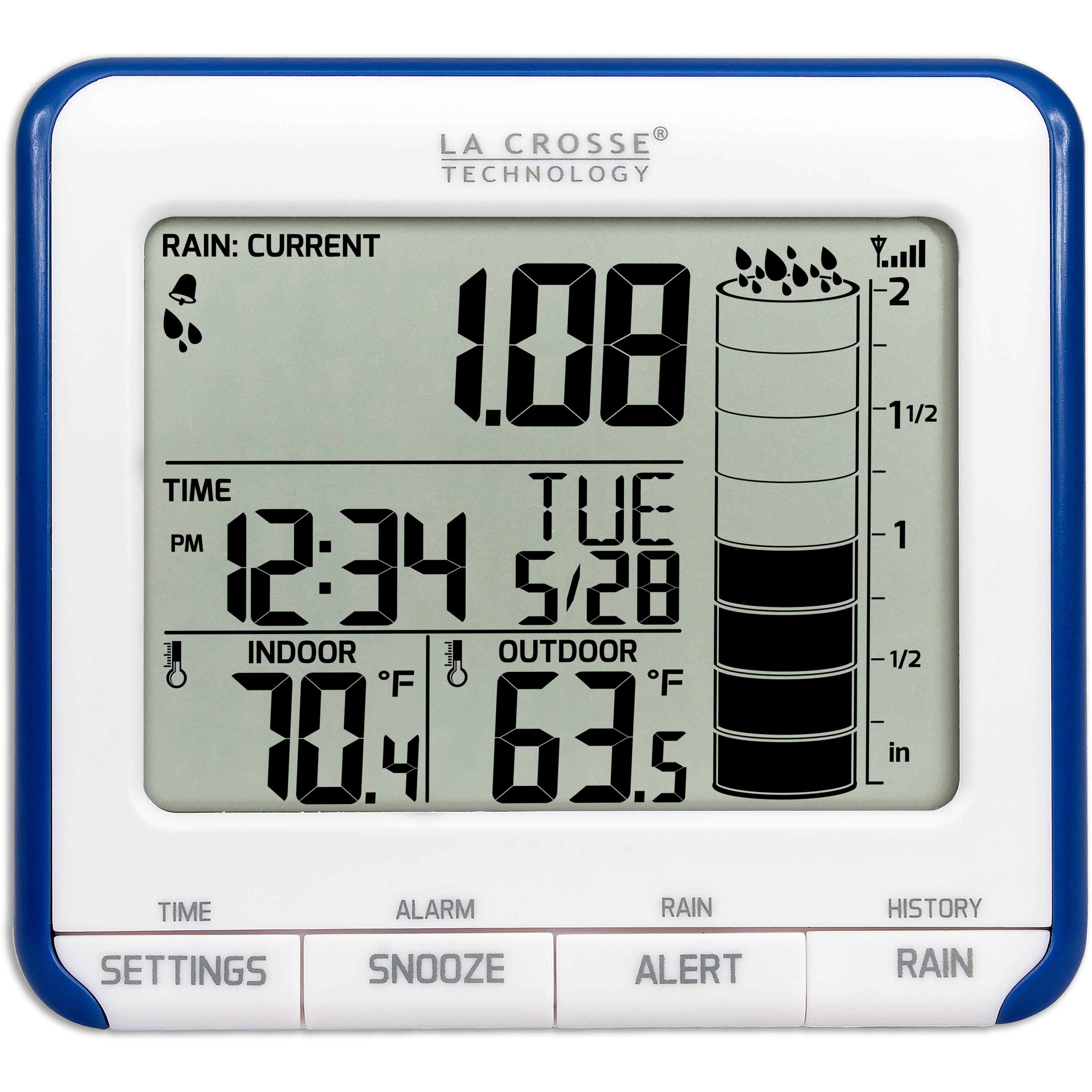 La Crosse Technology 7241710 Wireless Rain Gauge Weather Station with