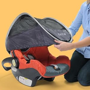 Baby Grey 69000 Travel Gear Munchkin Brica Infant Comfort Canopy