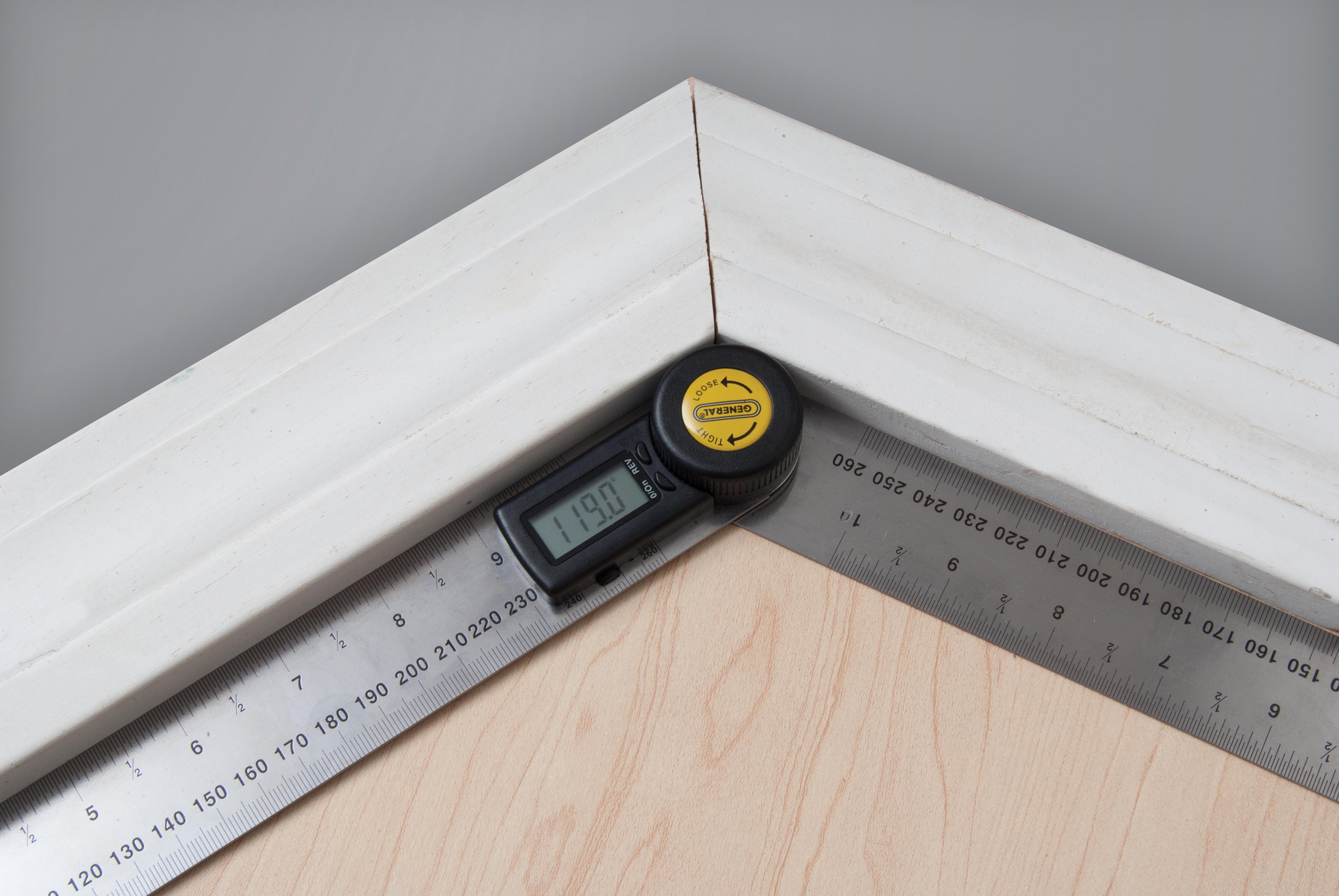 General Tools & Instruments 823 10Inch Digital Angle Finder Rule