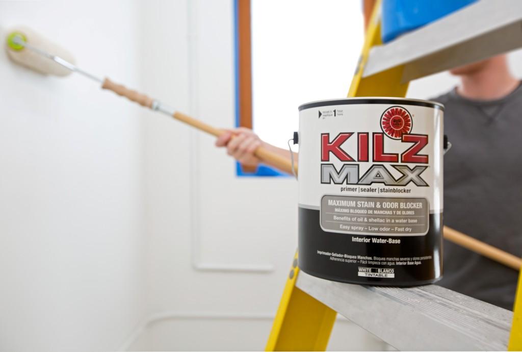 KILZ MAX Maximum Stain and Odor Blocking Interior Latex Primer/Sealer