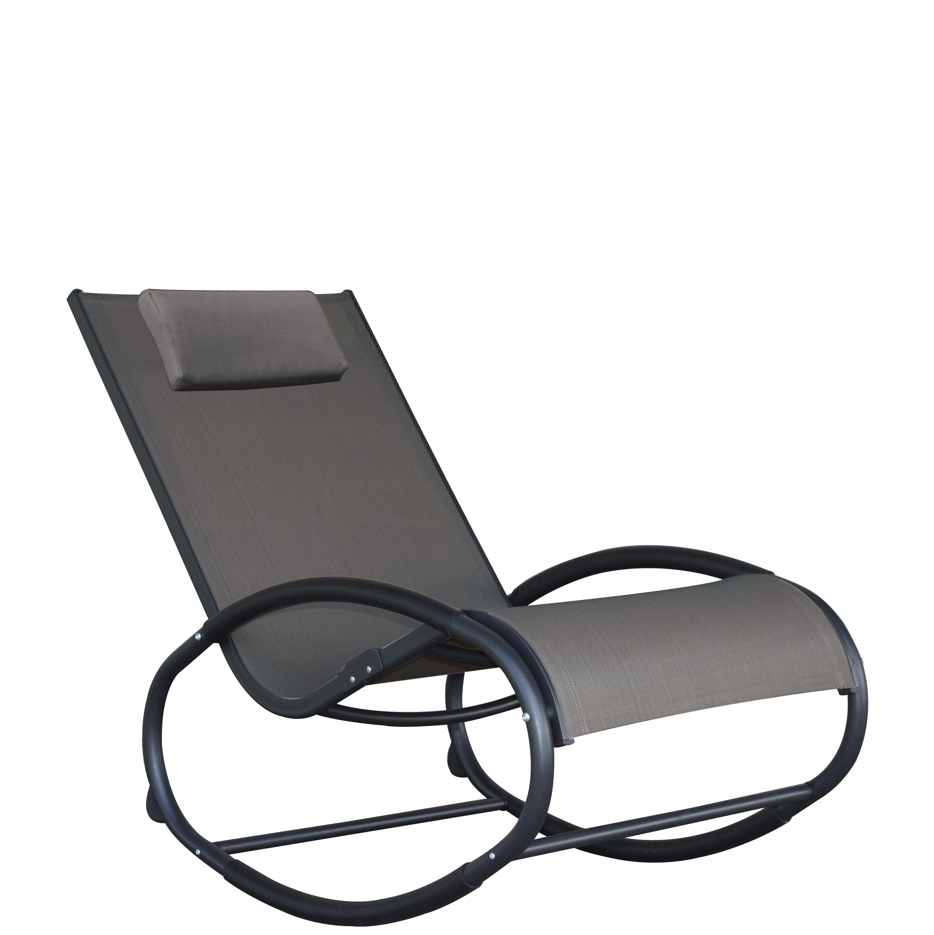 Vivere Aluminum Double Chaise Rocker Cocoa Amazon.ca Patio, Lawn & Garden