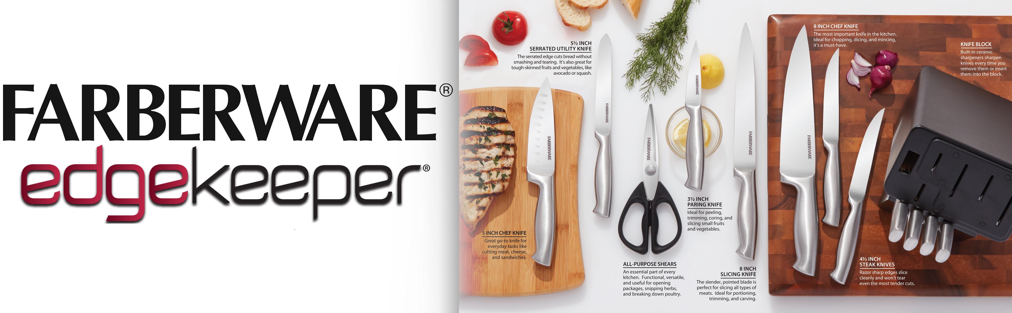 Farberware SelfSharpening 13Piece Knife Block Set with