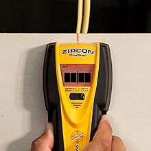 Zircon Multiscanner I520 Center Finding Stud Finder With Metal And Live Ac Wire Detection