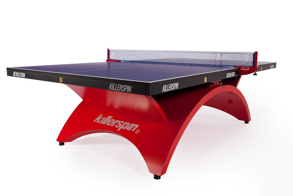 Killerspin Revolution SVR Red1 Table Tennis Table, Indoor