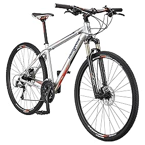 mongoose reform comp 700c dual sport hybrid bicycle
