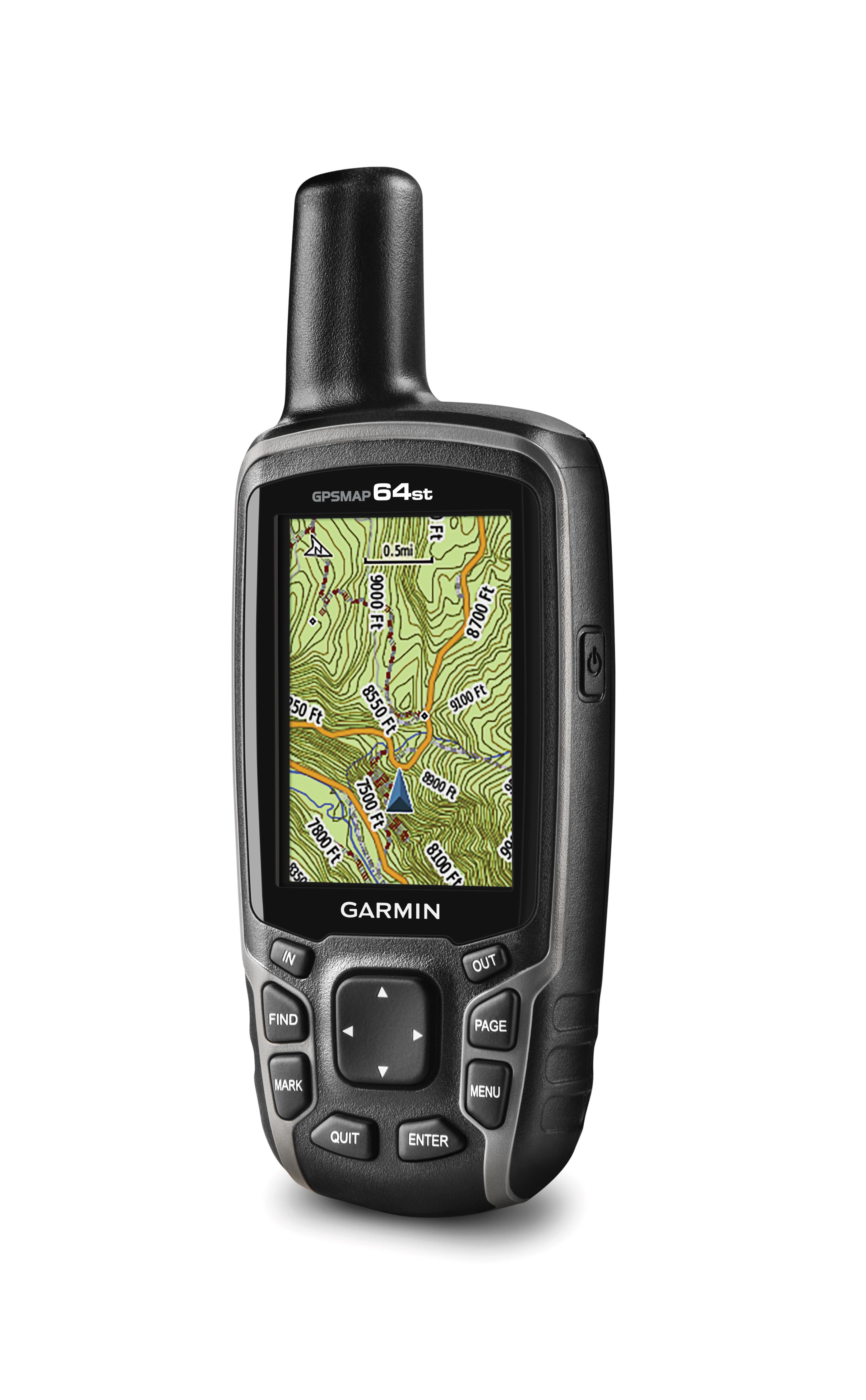 Garmin GPSMAP 64st, TOPO Canada with HighSensitivity GPS and GLONASS