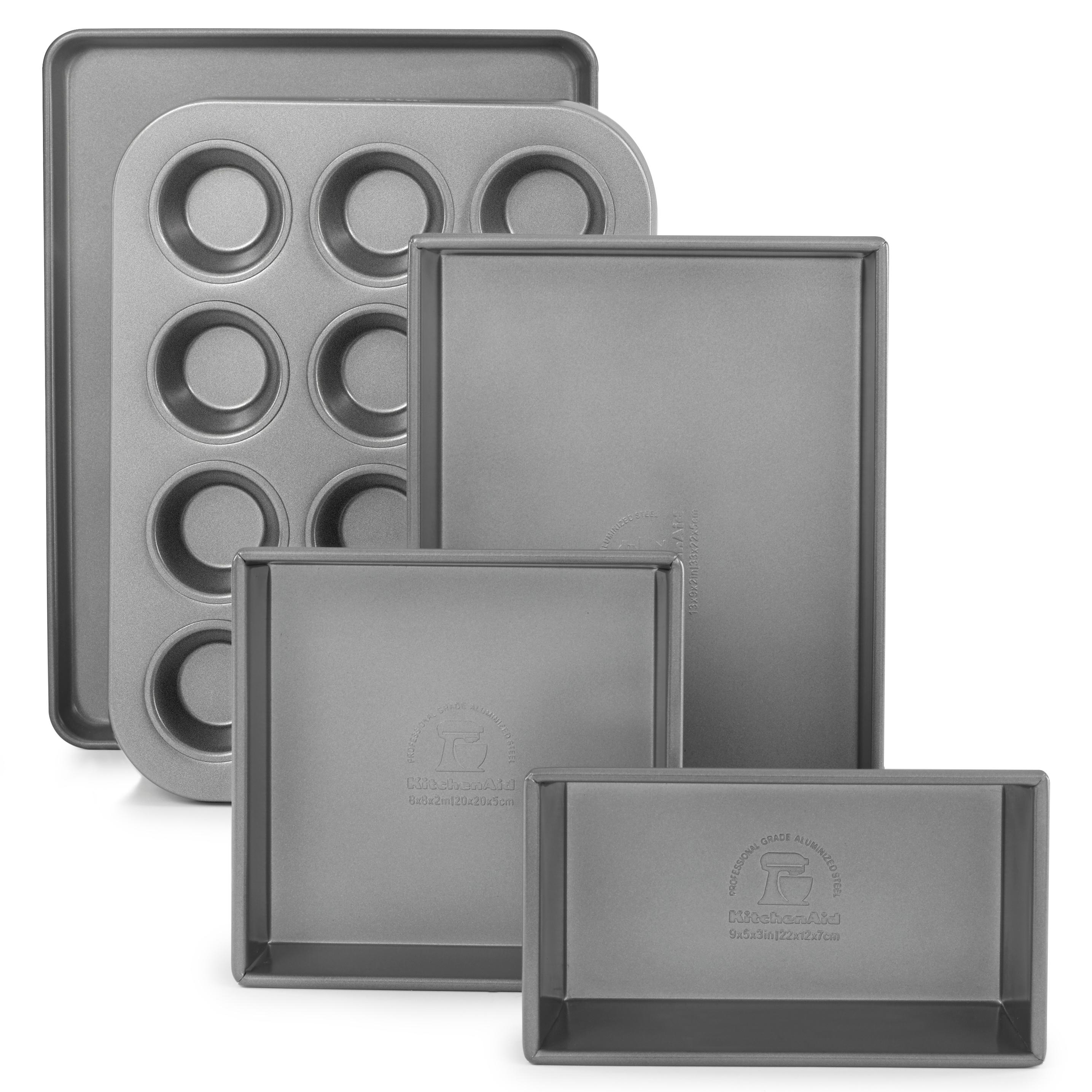 KitchenAid KCI10GPOB Cast Iron Grill and Panini Press Cookware, Onyx