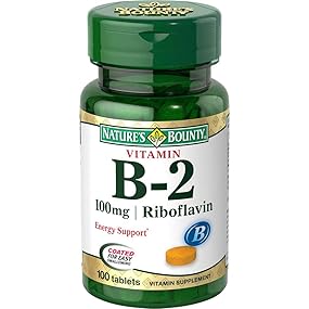 Nature's Bounty B-2 100 mg, 100 Tablets