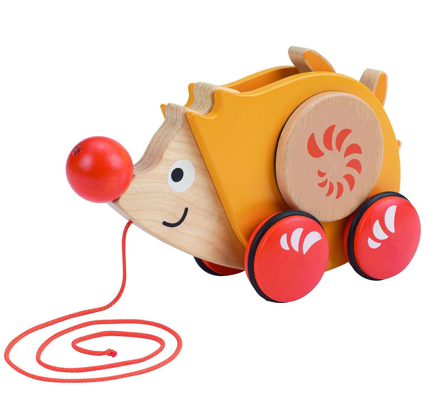 Hape WalkALong Puppy Wooden Pull Toy by Award Winning