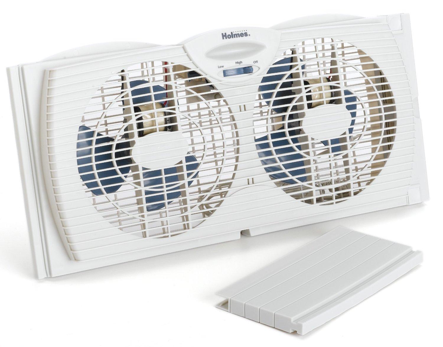 Holmes Ventilateur de fenêtre avec deux lames réversibles de 15,2 cm