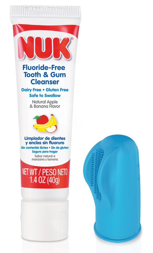 NUK Infant/Baby Tooth and Gum Cleanser with 1.4 Ounce