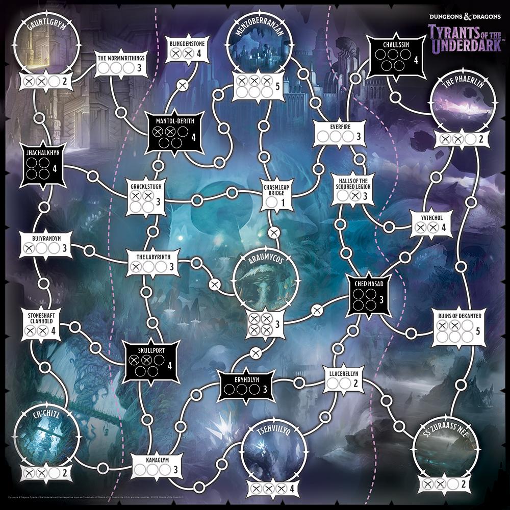 Dd Underdark Map Maps For You