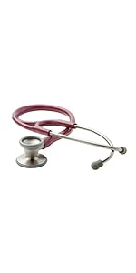 stethoscope adc adscope cardiology american diagnostic acoutstic adjustable frequency headset eartip