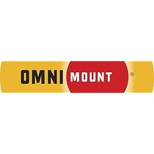 Amazon.com: OmniMount OC175F Fixed TV Mount for 37-90 Inch TVs - Black ...