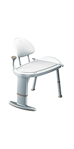 Moen DN7105 Home Care Transfer Bench, Glacier