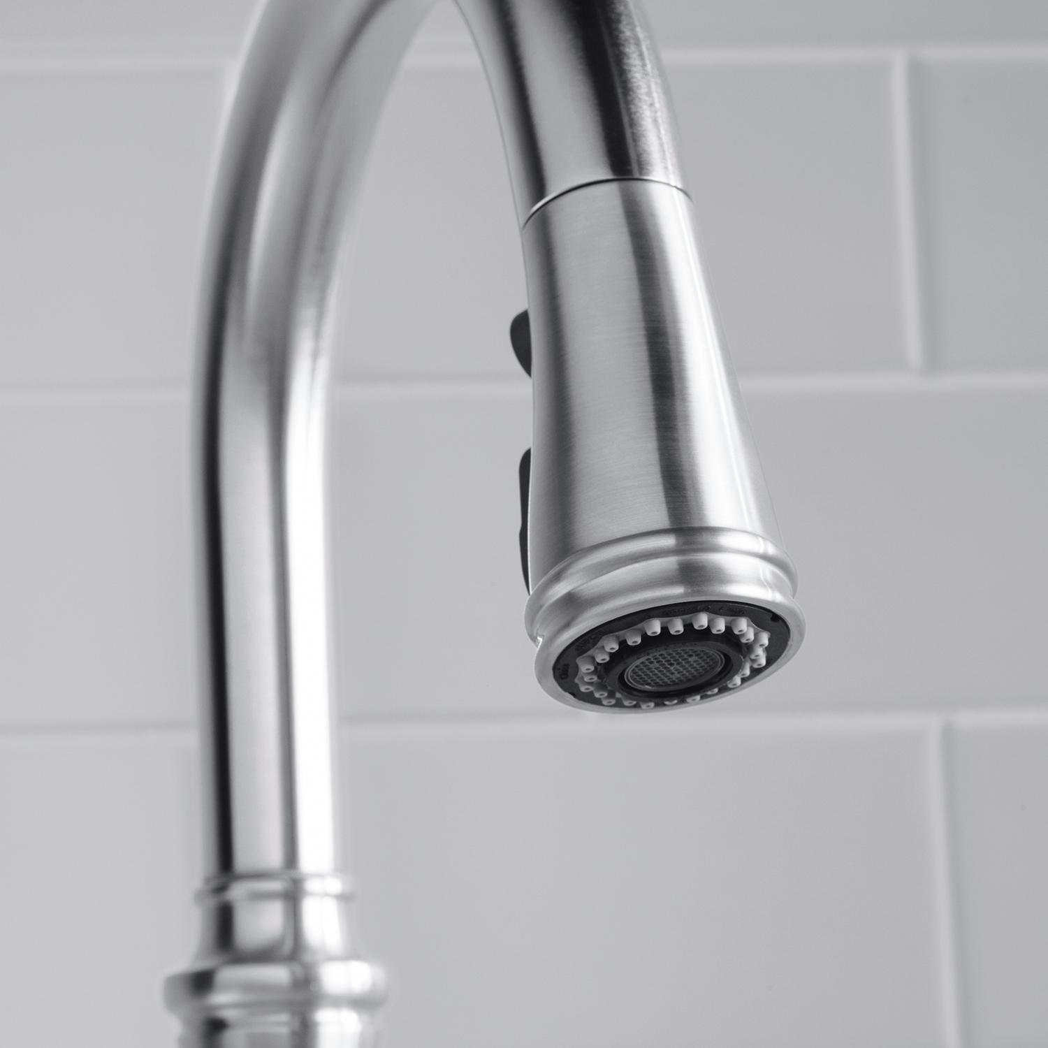 Kohler K560CP Bellera PullDown Kitchen Faucet, Polished Chrome