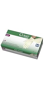 Amazon.com: Curad Disposable Latex Exam Gloves, Powder