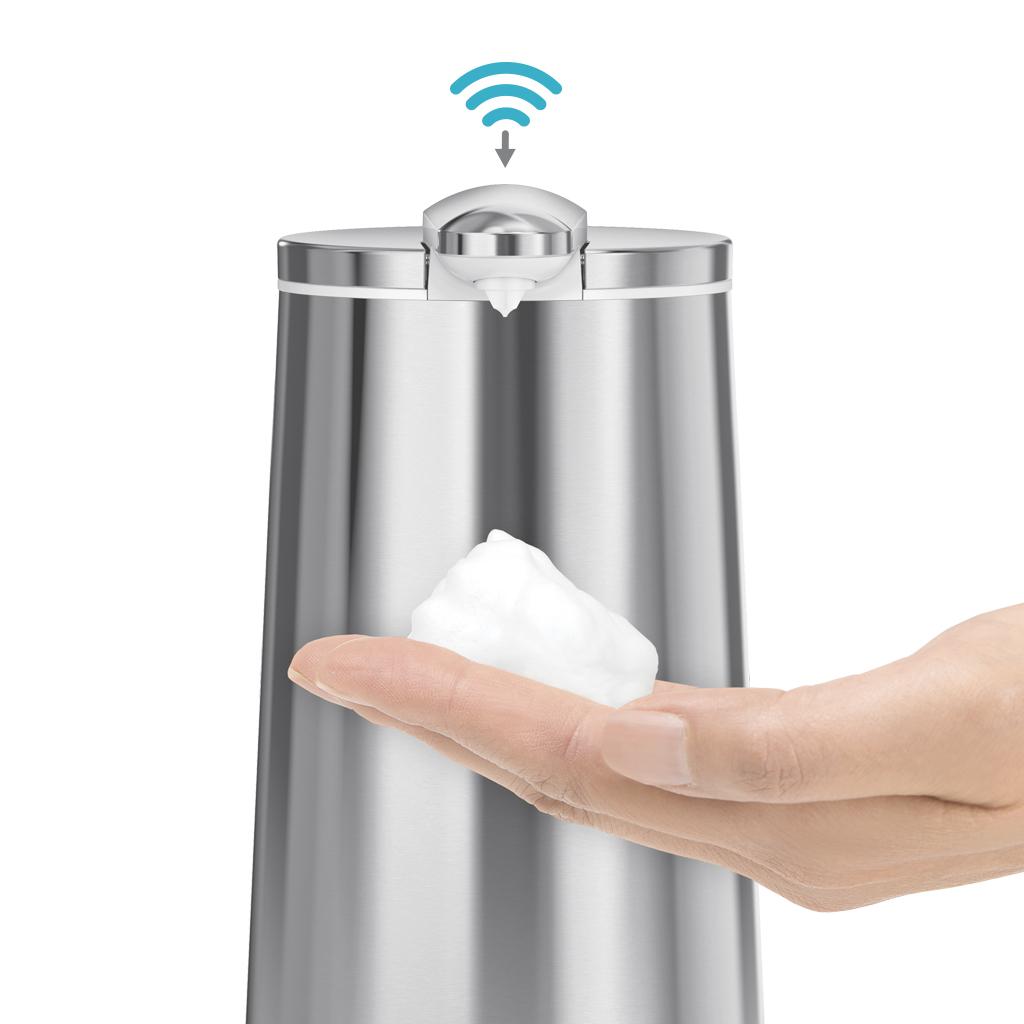 simplehuman Foam Cartridge Sensor Pump with Lavender Hand Soap