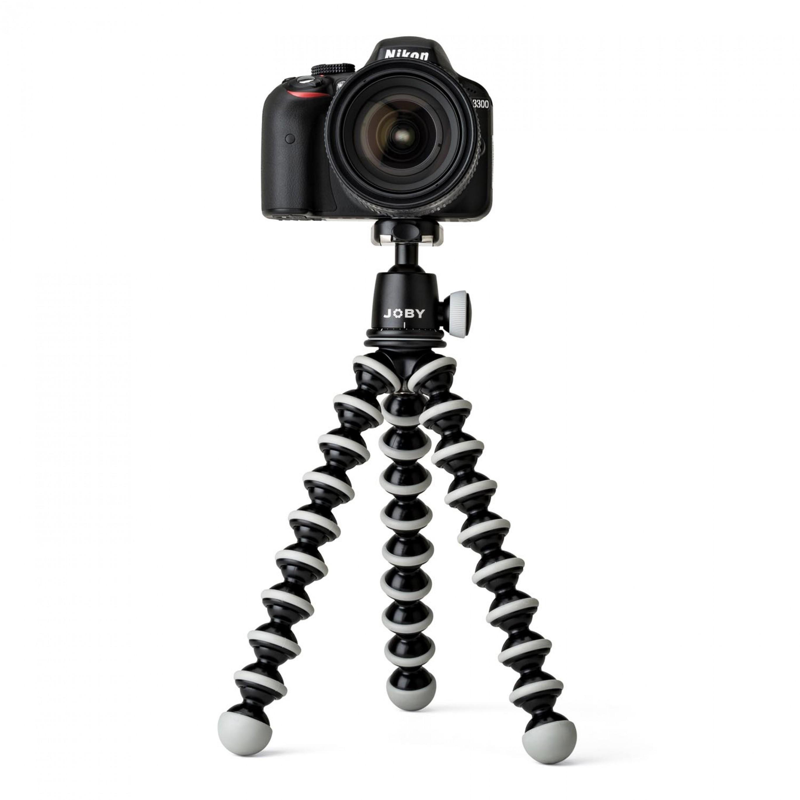 JOBY GorillaPod SLR Zoom. Flexible Tripod with Ballhead Bundle for DSLR and