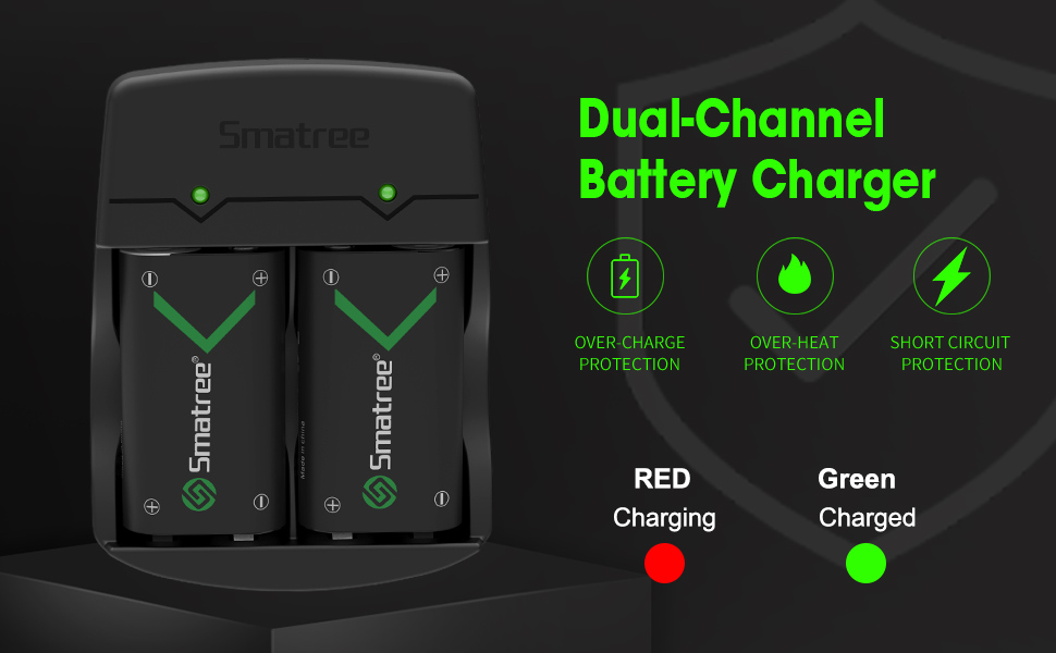 Smatree Ni-MH Battery for Xbox One/Xbox One S/Xbox Series X/Xbox Series S Wireless Controller