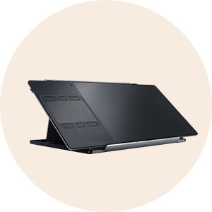 HUION Adjustable Stand Multi-Angle Portable Desk Stand for Drawing Monitor Pen Display for 10-15.6 Inch, Suitable for Kamvas Pro 16/Pro 12/Pro 13 Kamvas 16, Laptop,Tabletop 35 1