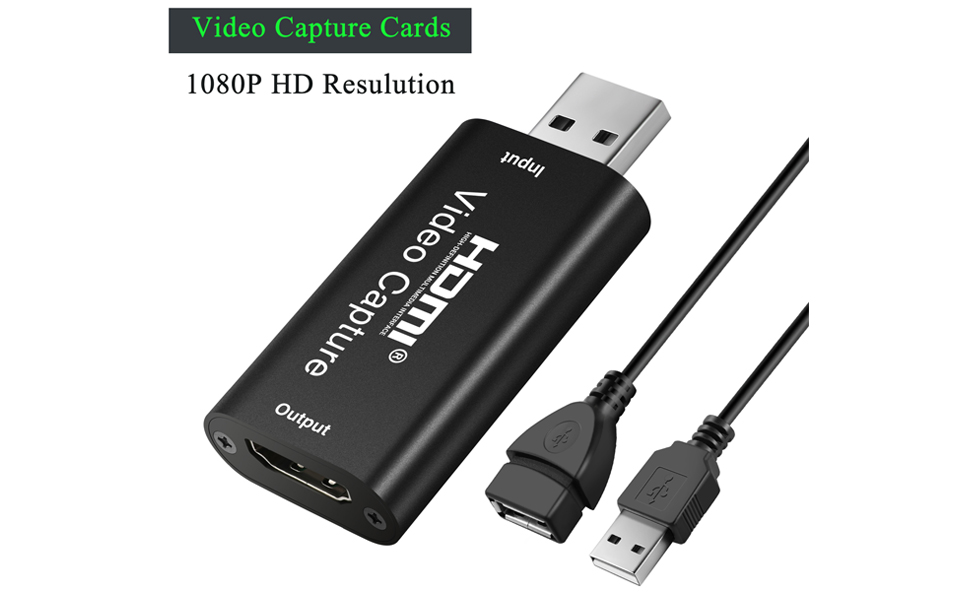 HDMI Video Capture Card, Audio Video Game Capture Cards