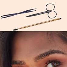 Essential Tools, Scissors, Tweezers, Eyebrow Brush