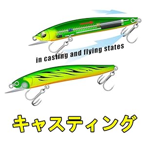 在庫処分　フトイヌミノーS メバルミノー80個セット Amazon.co.jp: VMSIXVM 渓流 ルアー ミノーセット 5個5色