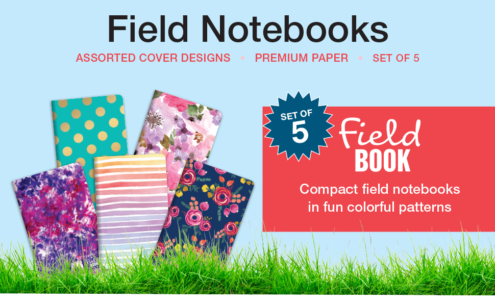Elan Publishing Company Assorted Pattern Field Memo