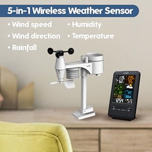 5-in-1 Outdoor Weather Sensor