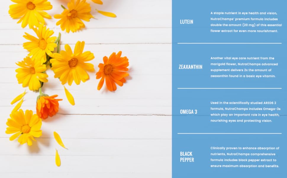 eye health supplement with lutein