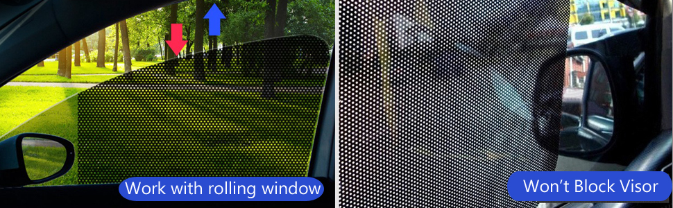 side window sunshade