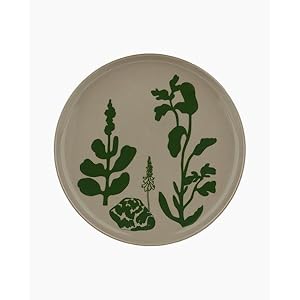 Amazon.co.jp: [marimekko] Elokuun Varjot プレート 20cm レディース