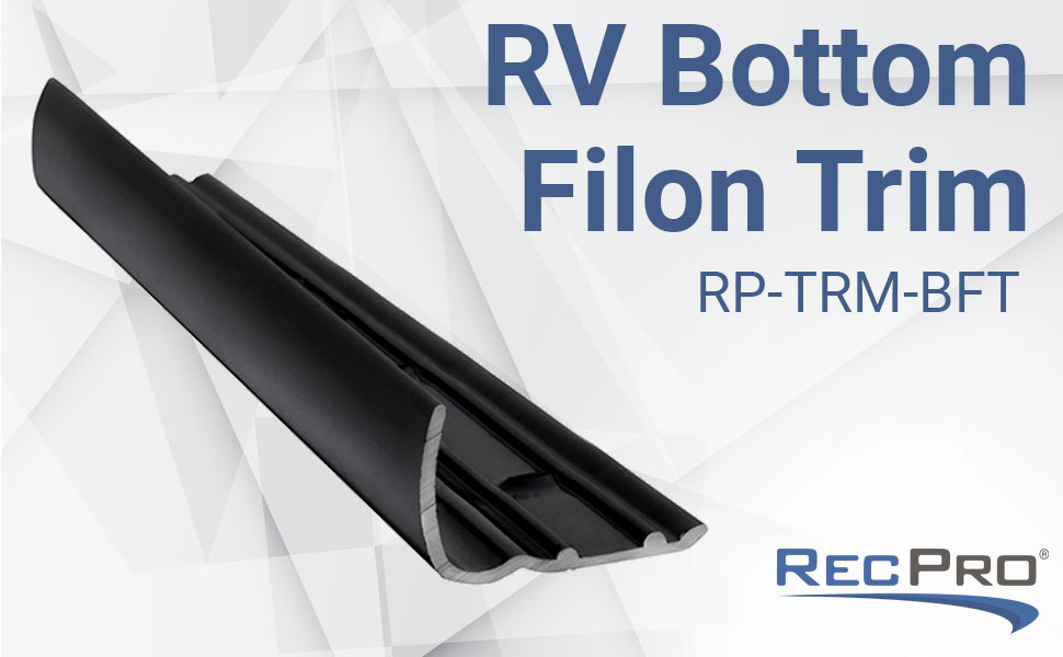 RecPro RV Bottom Filon Trim NonInsert RV Trim Edge
