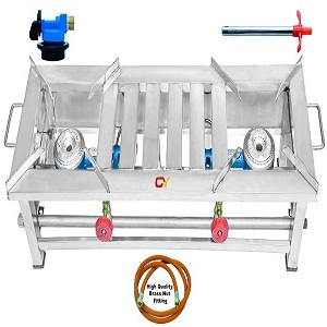 brass hose pipe adapter lighter canteen commercial gas stove bhatti chulha