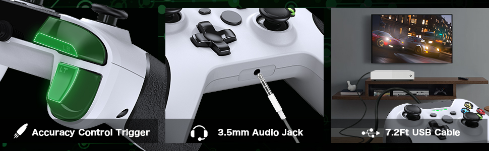 wired controller for xbox one
