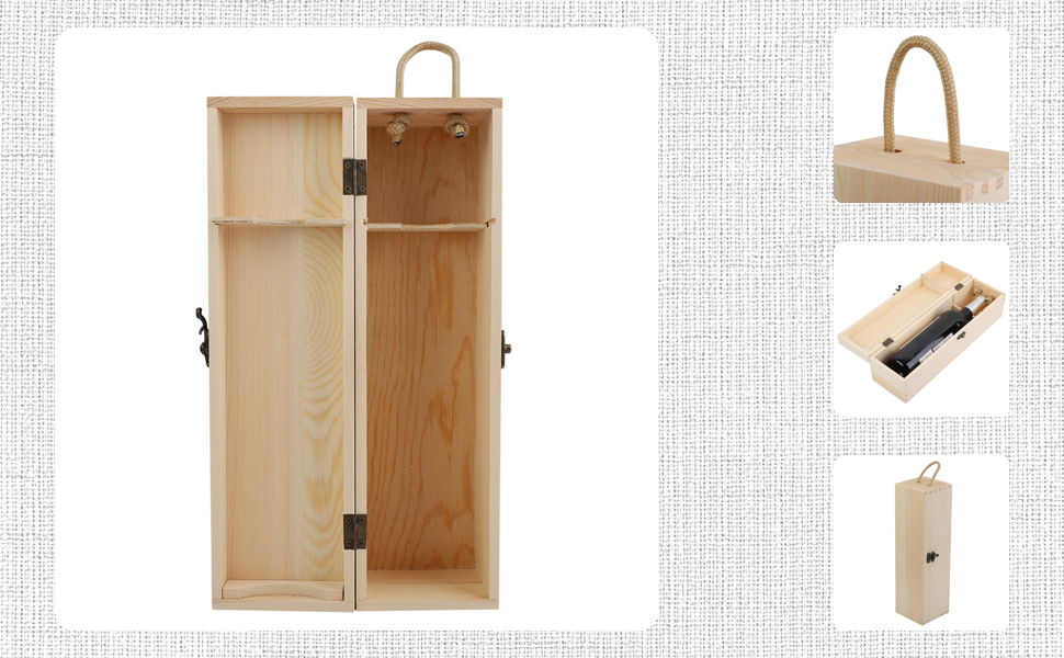 フランスボルドーワイン木箱２、2015’クロフロリデーヌ ルージュ　ウッドケース フランスボルドーワイン木箱2、2015'クロフロリデーヌ ルージュ