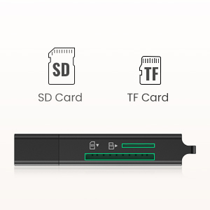 card reader sd tf dual ports