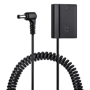 Fomito NP-FZ100 AC Power Adapter Kit Replacement for Sony BC-QZ1 Battery Charger, Compatibe with Alpha A7 III, A7R III, A9, A9R, A9S, A6600 Cameras 21 FZ100 DC Dummay Battery