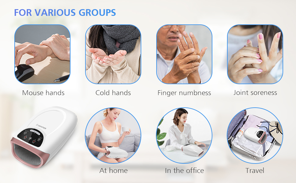 hand cordless wireless massager