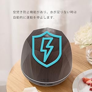 空焚き防止機能付き