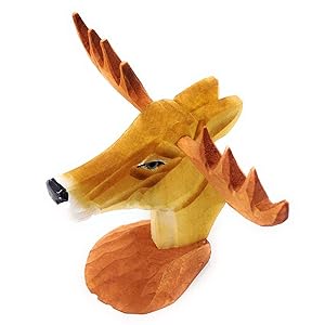 （タイムセール）鹿の置物/ハンドメイド 楽天市場】【アウトレット】ギフト 鹿 置物 インテリアオブジェ