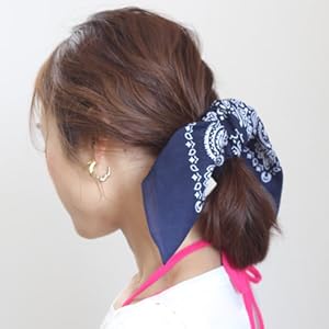 Amazon バンダナ 大判 ペイズリー グラデーション 三角巾 ハンカチ お弁当 スカーフ キッチン 54 54cm 全18色 綿100 コットン Max5点ネコポス配送可 ハンカチ バンダナ 通販