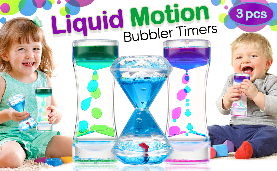 Liquid bubbler motion timer
