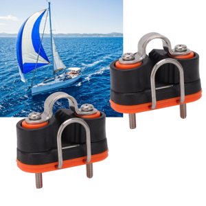 Kayak Cam Cleat, Sailboat Kayak Cam Cleat Fast Entry Wire Fairlead Marine Boat Hardware for 3 to 12mm Rope Nylon Rope Cleat Boat Cam Cleats For Rope 16 1