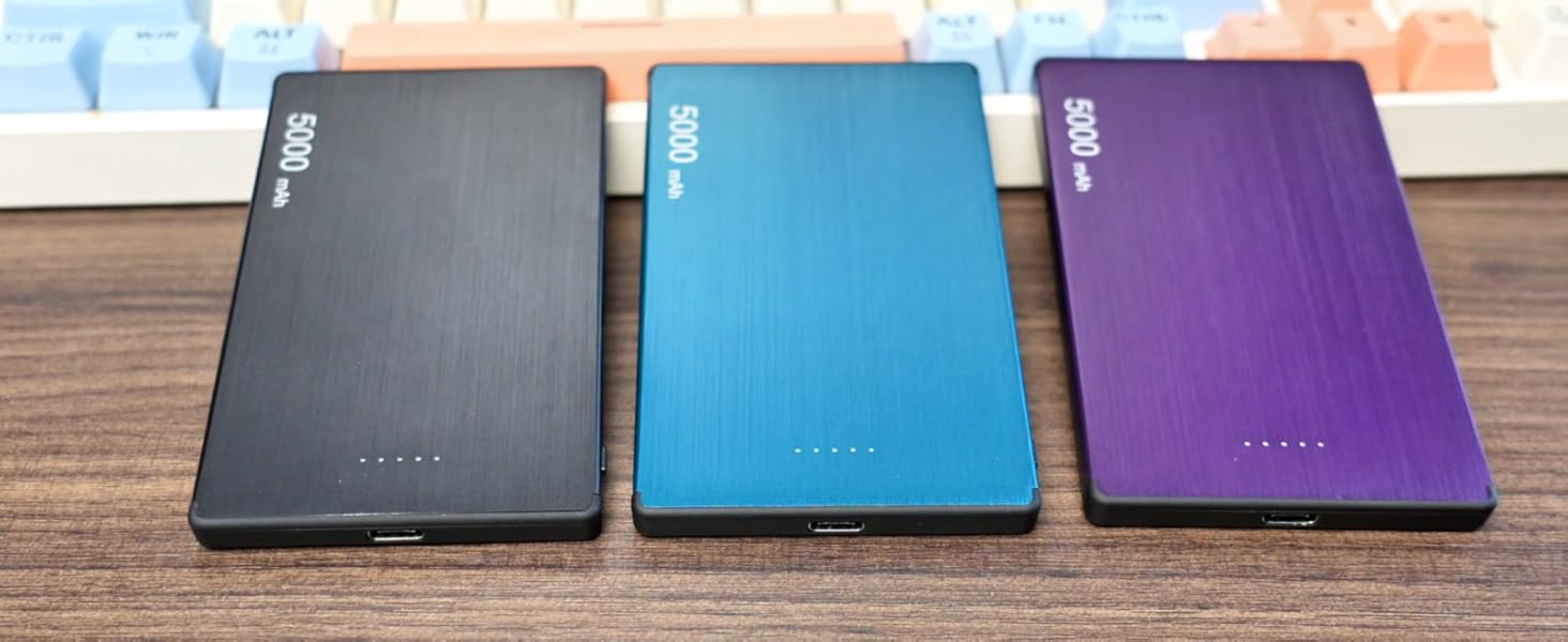 ※kaCASETiFY POWER BANK 5000mAh Amazon.com: Mini Portable Charger 5000mAh Power Bank,15W PD