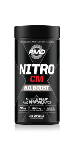 Nitric Oxide booster to support blood flow and increase muscle pumps